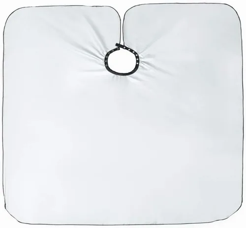Vista 7 de Professional Barber Cape,Polyester Hair Cutting Salon Cape,Water and Stain Resistant Apron