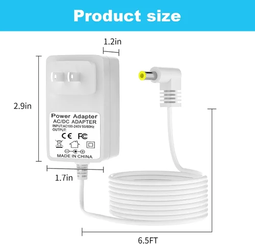 Vista 6 de Cable de alimentación de 12 V para DonJoy Iceman Classic 3 11-1423 Sistema de terapia fría REF 25-4041 Cable cargador adaptador de corriente