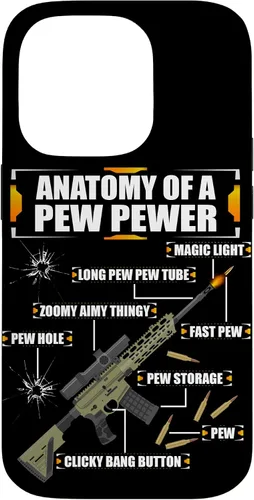 Vista 17 de Anatomy of a Pew Pewer - Carcasa para iPhone 17