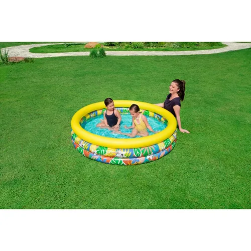 Vista 6 de Piscina Hinchable para Niños Bestway 168 x 38 cm