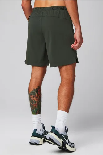 Vista 25 de Fabletics The One - Pantalón corto para hombre (forro), entrenamiento, natación, ligero, de secado rápido, bolsillo con cremallera, tejido elástico