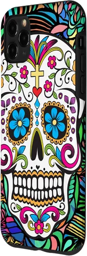 Vista 2 de Funda para iPhone 11 Pro Max Day of the Dead Sugar Skull