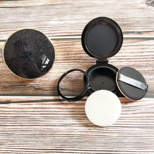 Vista 7 de FOMIYES Estuche robusto 2pcs envases de polvo vacíos Fundación Suelta Puff Box Estuche de maquillaje de viaje recargable