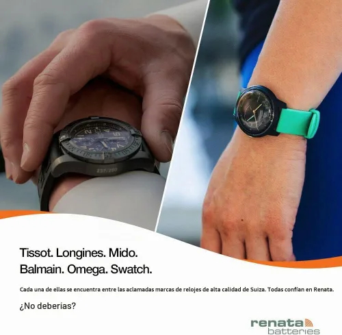 Vista 6 de Renata 379 SR521SW Baterías – 1.55 V Óxido de Plata 379 Batería de Reloj (2 unidades)