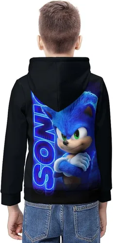 Vista 2 de Lncxwui Youth Cosplay Personalized Hoodie, Boys Colorful Pullover,Girls Outdoor Sport Sweatshirt, Skin-friendly Party Hoodie