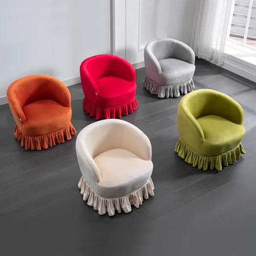 Vista 9 de Silla giratoria de barril de 360 grados, silla de club de barril giratoria de 360 grados, cómoda silla redonda para sala de estar, sillón de ocio
