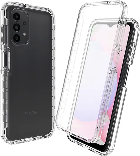 Vista 104 de Funda para Google Pixel 6A, funda a prueba de golpes con protector de pantalla para Google Pixel 6A 5G G1AZG GX7AS GB62Z GB17L, color negro