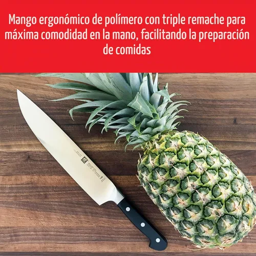 Vista 6 de ZWILLING Pro Cuchillo de chef de 10 pulgadas 2-Acero inoxidable
