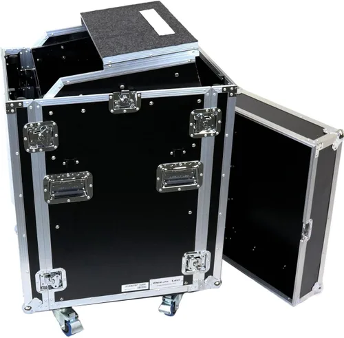Vista 3 de DEEJAY LED DEEJAYLED 11U Slant Mixer Rack 16U VER (TBH11M16UCT2LT)