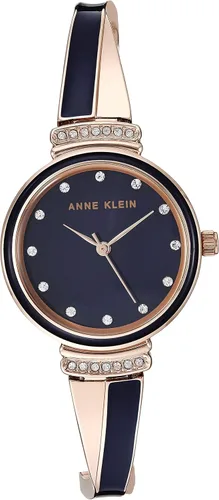 Vista 3 de Anne Klein - Juego de reloj y pulsera de mujer con detalles de cristal de primera calidad