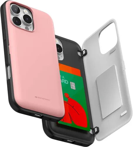 Vista 63 de GOOSPERY Parachoques magnético para puerta compatible con iPhone 15, funda con tarjetero, cartera con cierre magnético automático, protector de Azul