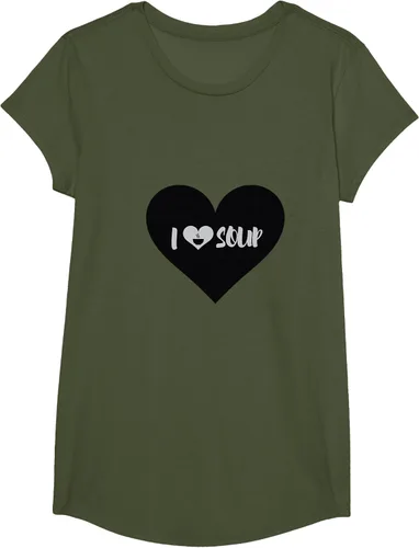 Vista 91 de I Love Soup - Camiseta de regalo con forma de corazón, Blanco, S Asfalto