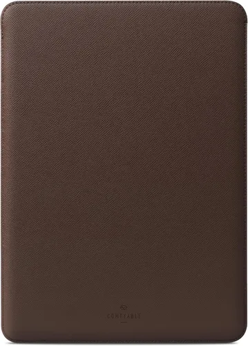 Vista 18 de Comfyable Funda para laptop de 13 pulgadas, compatible con MacBook Air M4 2025-2018 y MacBook Pro M2 2022 M1 2020-2016, funda de piel sintética Negro