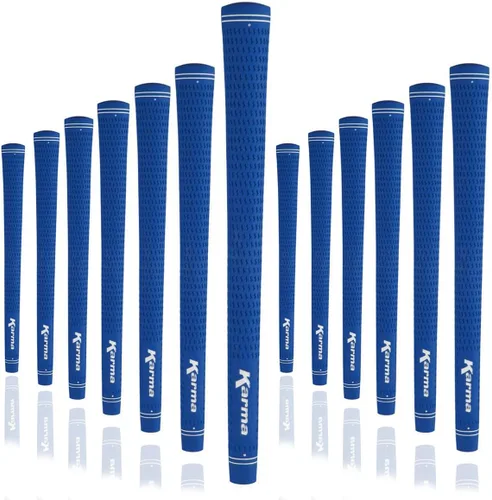Vista 6 de Karma Puños de golf de terciopelo para hombres, mujeres, jóvenes Tamaño pequeño, estándar, mediano, grande y Jumbo 6 colores Elige un paquete