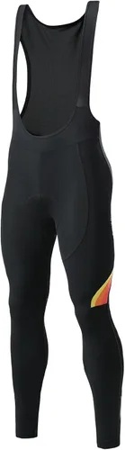 Vista 9 de Santic Mallas con pechera de ciclismo para hombre, pantalones largos acolchados con bolsillo Verde