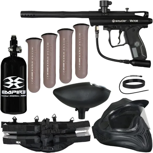 Vista 6 de Action Village Kingman Spyder Victor - Kit de pistola de paintball legendaria