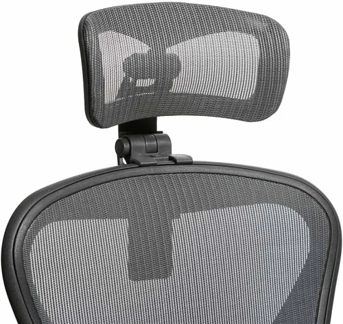 Vista 2 de Engineered Now El reposacabezas original para la silla Herman Miller Aeron (grafito, HW)