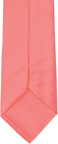 Vista 202 de tiemart Corbata de color sólido para hombre Longitud estándar
