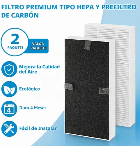 Vista 4 de Filtro de repuesto FRF102B para purificador de aire Febreze, paquete de 2