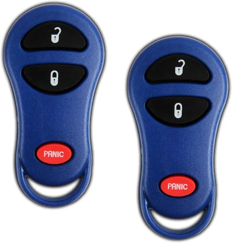 Vista 9 de KeylessOption - Llavero de auto con control remoto para entrada sin llave, repuesto para 04686481, Negro