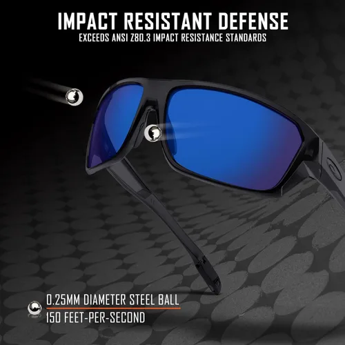 Vista 4 de Lentes de repuesto polarizadas para gafas de sol Oakley Gascan OO9014
