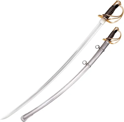 Vista 4 de Medieval Warrior US Cavalry Commemorative Saber with Scabbard