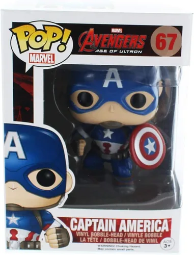 Vista 3 de Funko Marvel: Avengers 2 - Figura de acción del Capitán América