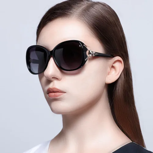 Vista 8 de Lentes de sol polarizados para mujer, lentes de sol modernos y elegantes, con protección UV