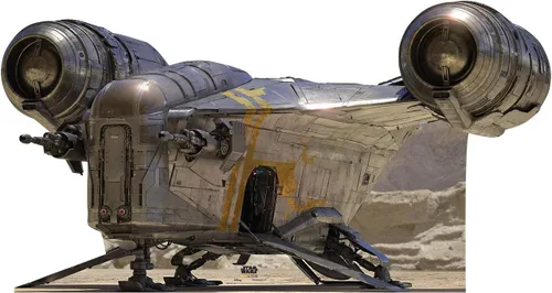 Vista 32 de Gráficos avanzados Star Wars: El mandalorian tamaño real cartón recorte Standups