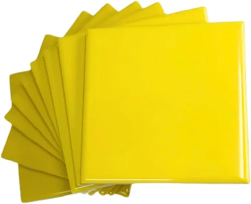 Vista 19 de Tenedos - Caja de 10 piezas para azulejos de cerámica brillantes de 4 1/4 pulgadas, para pared de baño y cocina, acabado brillante, aspecto clásico