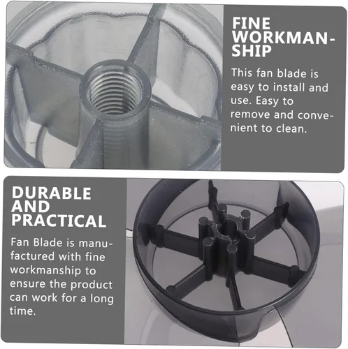 Vista 2 de Piezas de repuesto de ventilador de plástico para ventiladores de pie y mesa compatibles con modelos de ventiladores domésticos, material plástico