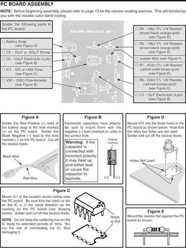 Vista 4 de Elenco Práctico kit de proyecto de soldadura