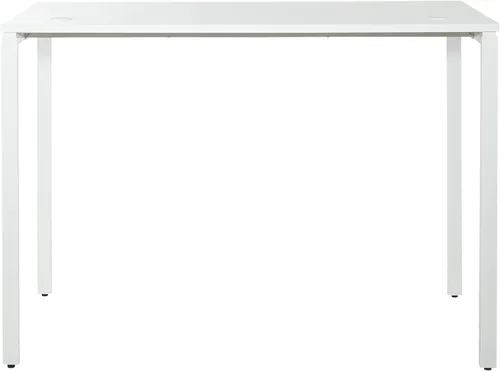 Vista 5 de OSP Home Furnishings Prado - Escritorio para oficina en casa, 60 pulgadas de ancho x 42 pulgadas de alto, color blanco