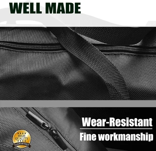 Vista 4 de Bolsa de almacenamiento de accesorios para barbacoa, bolsa de herramientas para almacenamiento de herramientas de barbacoa, almacenamiento