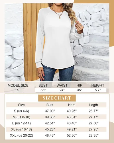 Vista 5 de 2 piezas de sudadera de cuello redondo para mujer, ajuste holgado, manga larga, casual, otoño e invierno