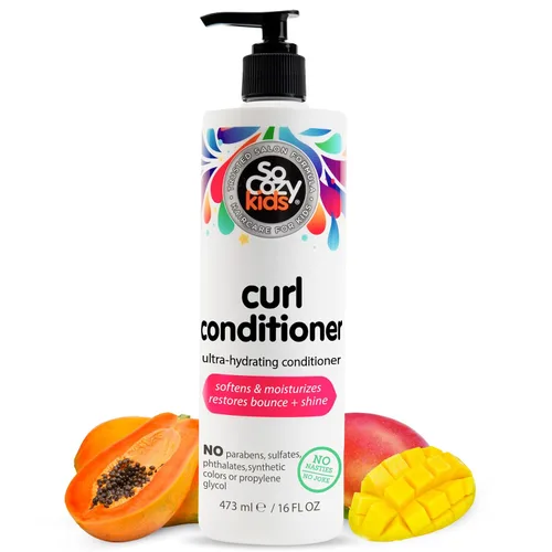 Vista 8 de SoCozy - Boing Curl - Acondicionador Sweet-Crème para niños, sin frizz o alboroto, rizos bien hechos, 10,5 onzas de fluido