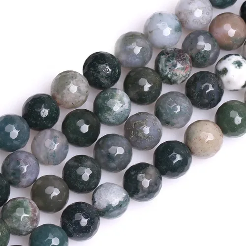 Vista 92 de GEM-Inside - Cuentas sueltas de amatista natural de 0.236 pulgadas (0.236 in), cristal facetado, piedra energética para hacer joyas, 15 pulgadas