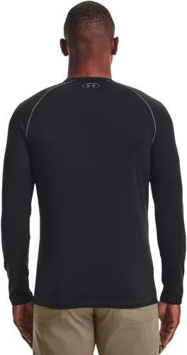 Vista 2 de Under Armour ColdGear - Camiseta básica empaquetada para hombre
