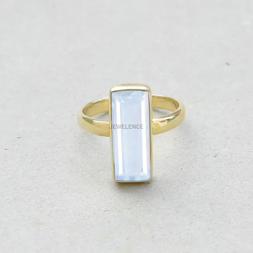 Vista 58 de Anillo de plata de ley maciza superpuesta de oro amarillo de 18 quilates para mujer, anillo de compromiso de plata esterlina, juego de bisel