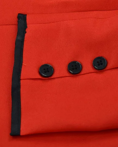Vista 6 de miccostumes Disfraz de anime para hombre con corbata y bandas para el brazo