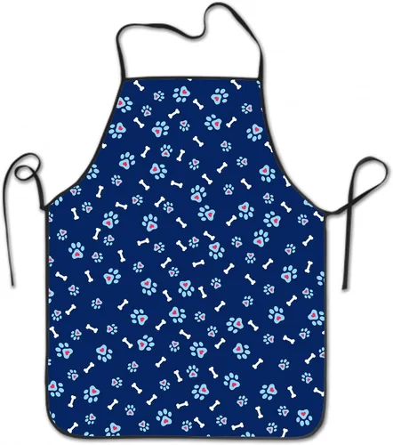 Vista 11 de Delantal divertido para hombres y mujeres, para hornear, jardinería, costura, barbacoa, impermeable, bonitos regalos