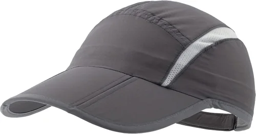 Vista 8 de connectyle plegable malla deportes cap con transpirable con rayas reflectantes Sun Runner Cap