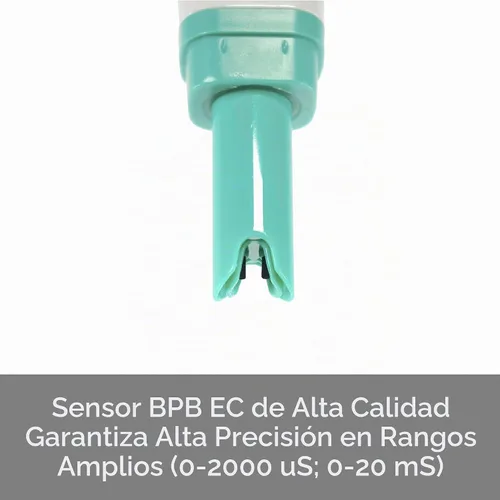 Vista 3 de Apera Instruments - Kit de probador de conductividad (EC) de bolsillo EC20 de la serie Value, precisión de ±1 % F.S en 0 a 20 mS/cm, sensor BPB