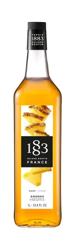 Vista 68 de 1883 Jarabe de Amaretto para bebidas, fabricado en Francia, botella de plástico de 1 litro