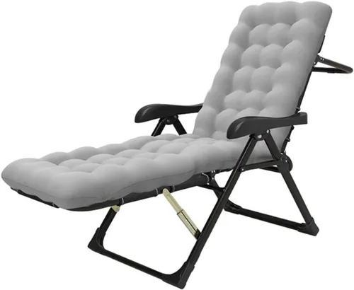 Vista 9 de Zero Gravity Garden Sun Lounger Reclining Chair, Folding Patio Lounge Recliners for Camping Beach Deck Purple