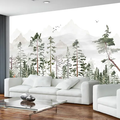 Vista 2 de Reyhui Mural de pared Animales Bosques Pájaros Naturaleza Paisajes 52