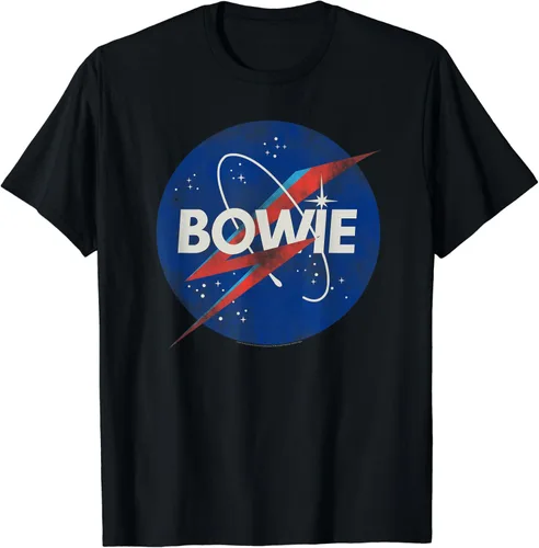 David Bowie - Camiseta Spaceman Negro S