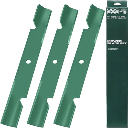 Vista 13 de UDC Parts 103-6401 Hojas de cortadora para Exmark de 48 pulgadas 103-6401-S 103-6381-S 103-6381 103-6391-S 103-6391 103-6396 103-6396-S Lazer Z Turf