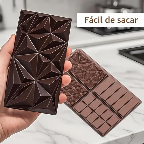 Vista 4 de La chat 2 paquetes de moldes de silicona para chocolate, molde antiadherente de grado alimenticio para hornear, dulces y mantequilla con diferentes