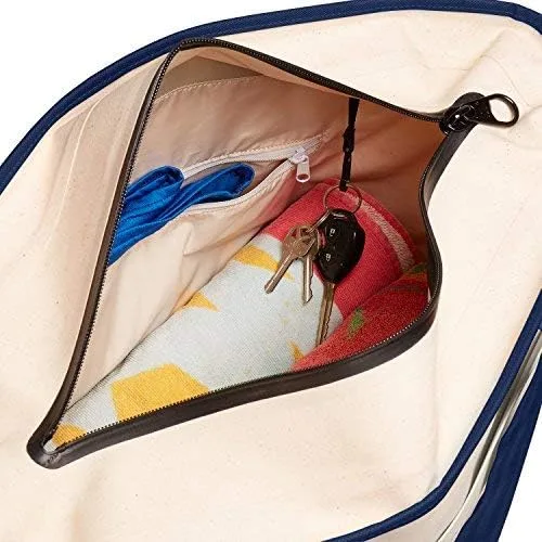 Vista 7 de Skog Å Kust ToteSak - Bolsa de playa impermeable con cremallera hermética